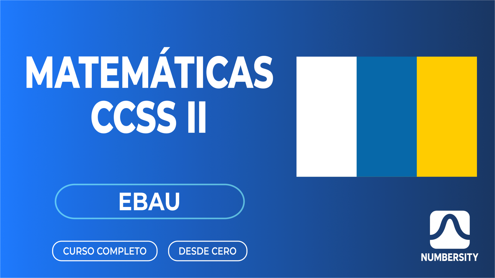 EBAU · Matemáticas CCSS II · Canarias