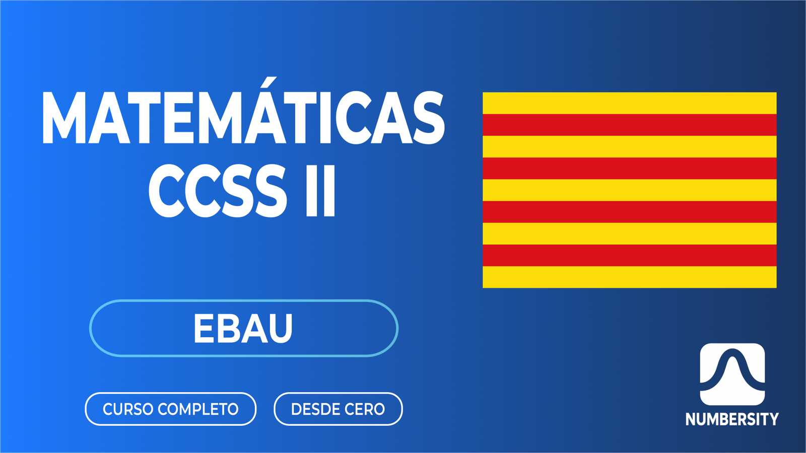 EBAU · Matemáticas CCSS II · Cataluña