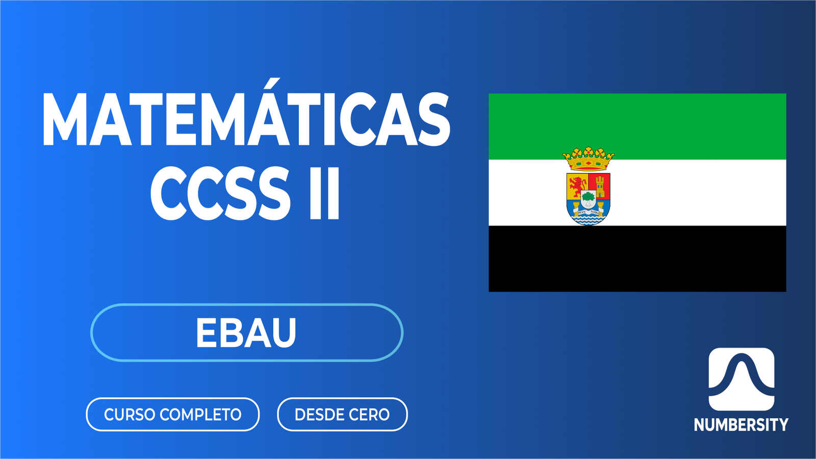 EBAU · Matemáticas CCSS II · Extremadura