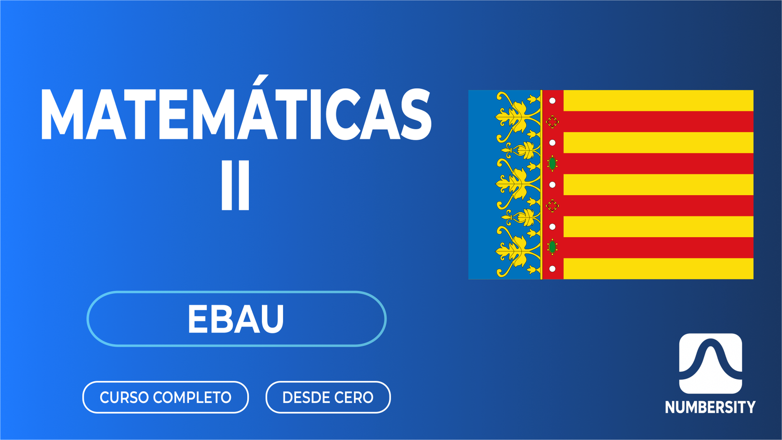 EBAU · Matemáticas II · Comunitat Valenciana