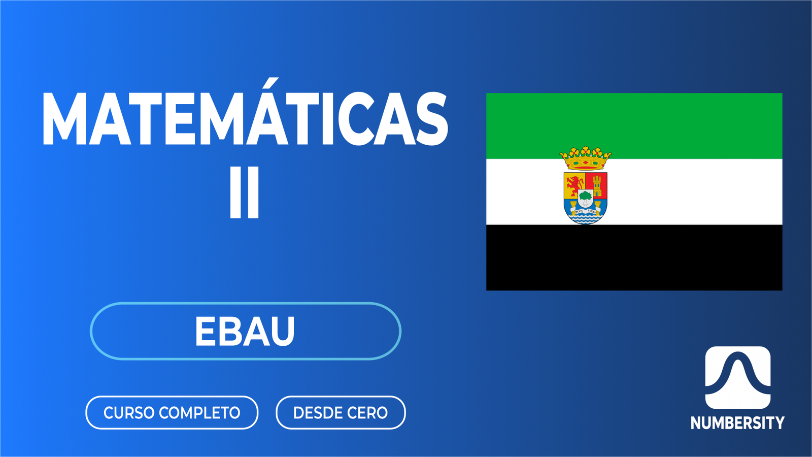 EBAU · Matemáticas II · Extremadura