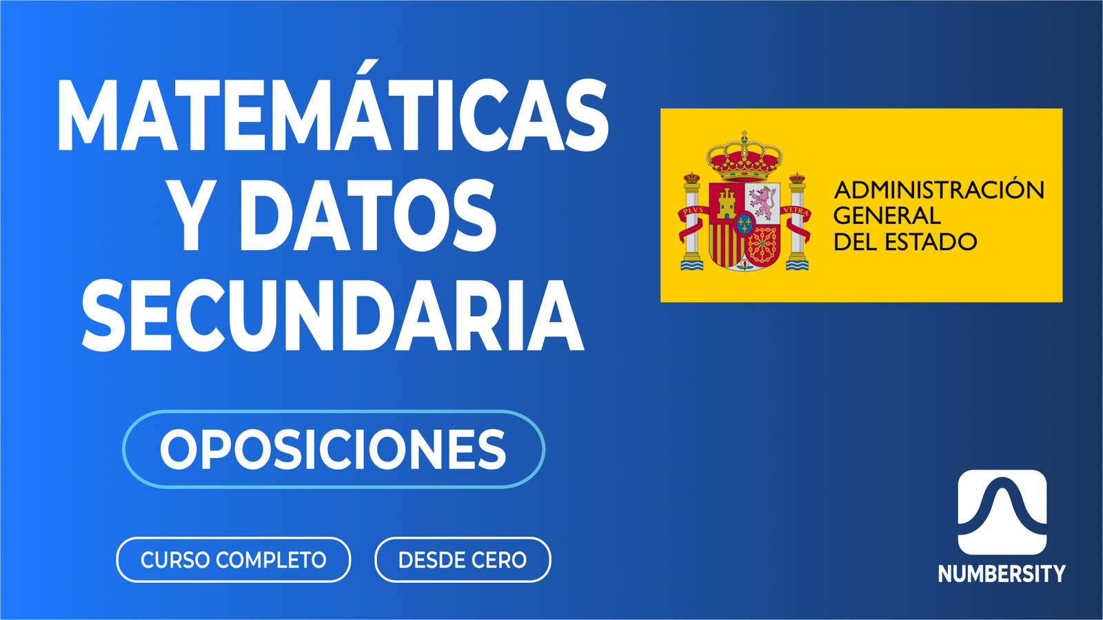 Matemáticas y Datos · Oposición · Secundaria (Economía)
