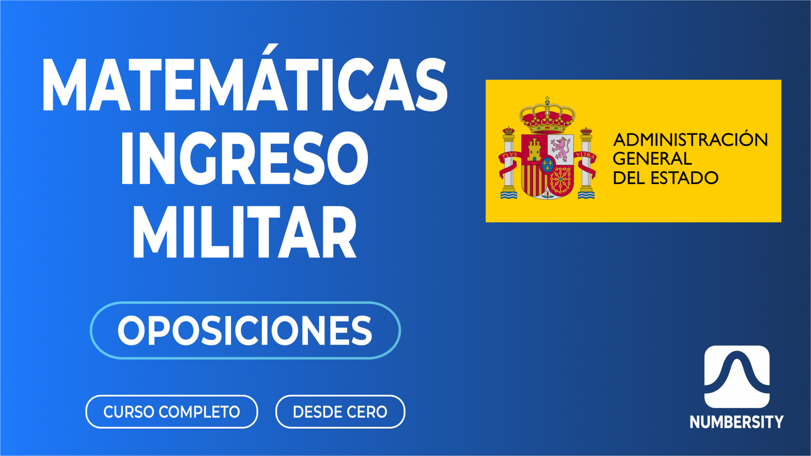 Matemáticas · Oposición · Ingreso Militar