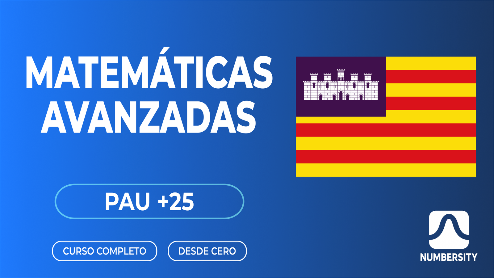 PAU +25 · Matemáticas Avanzadas · Illes Balears