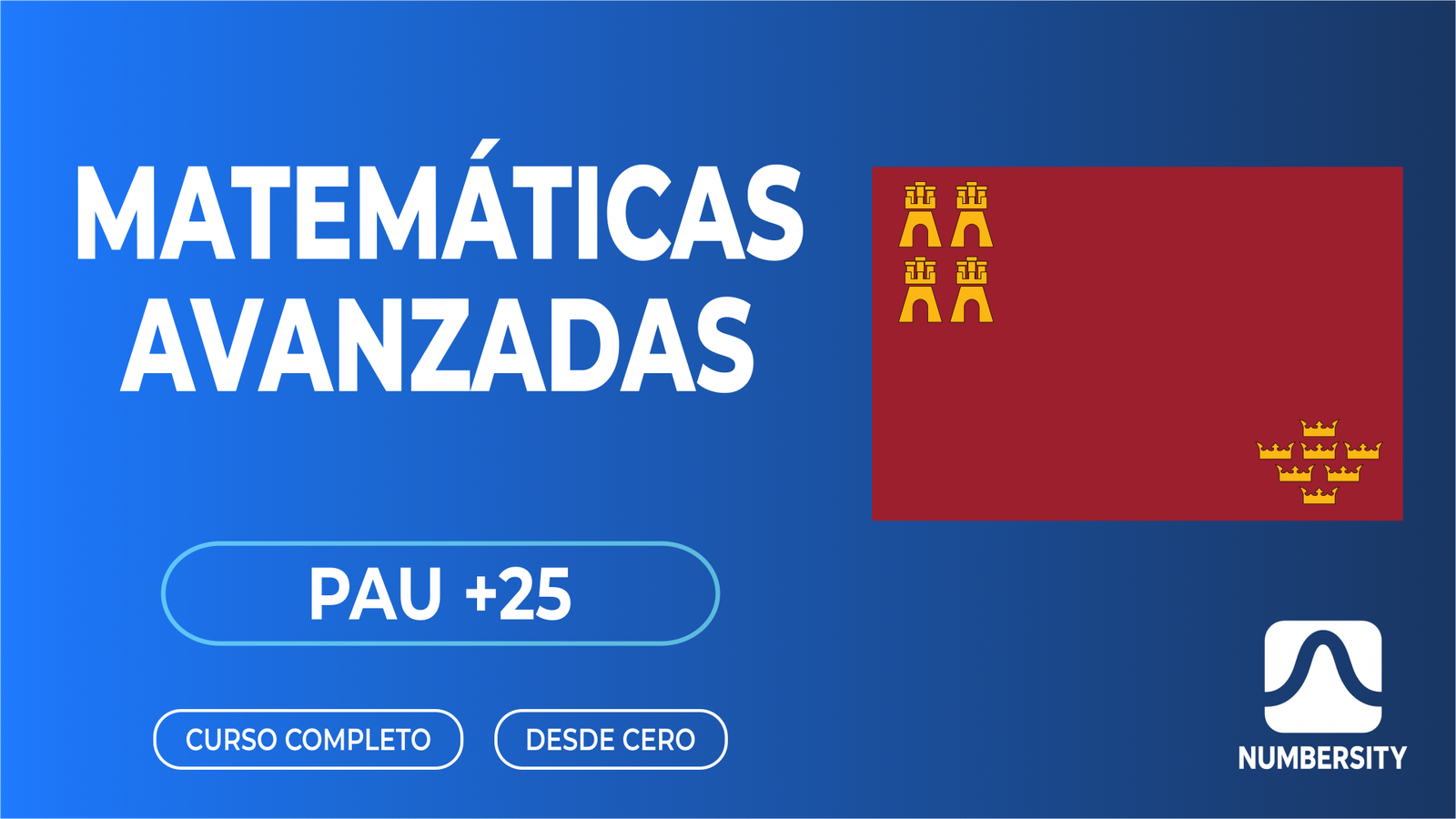 PAU +25 · Matemáticas Avanzadas · Región de Murcia