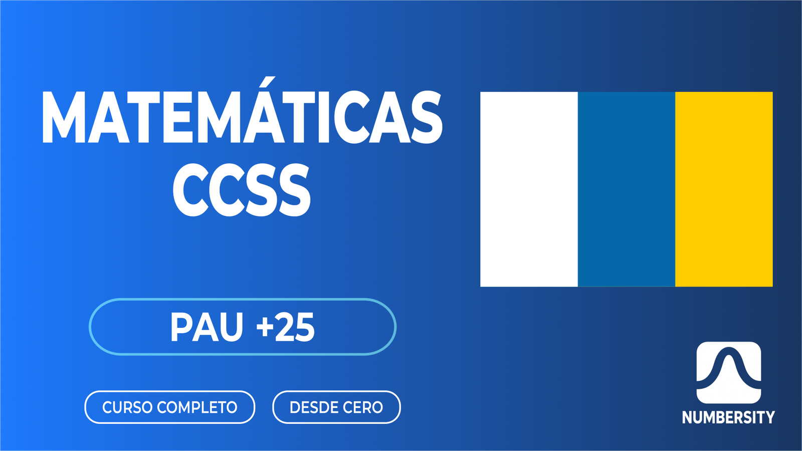 PAU +25 · Matemáticas CCSS · Canarias