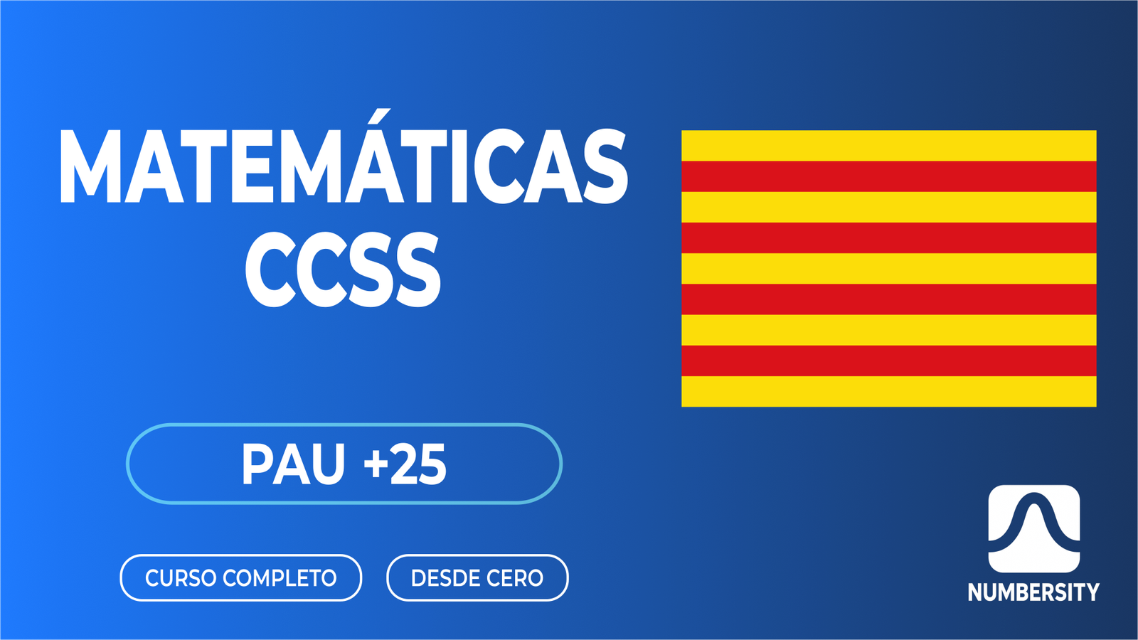 PAU +25 · Matemáticas CCSS · Cataluña
