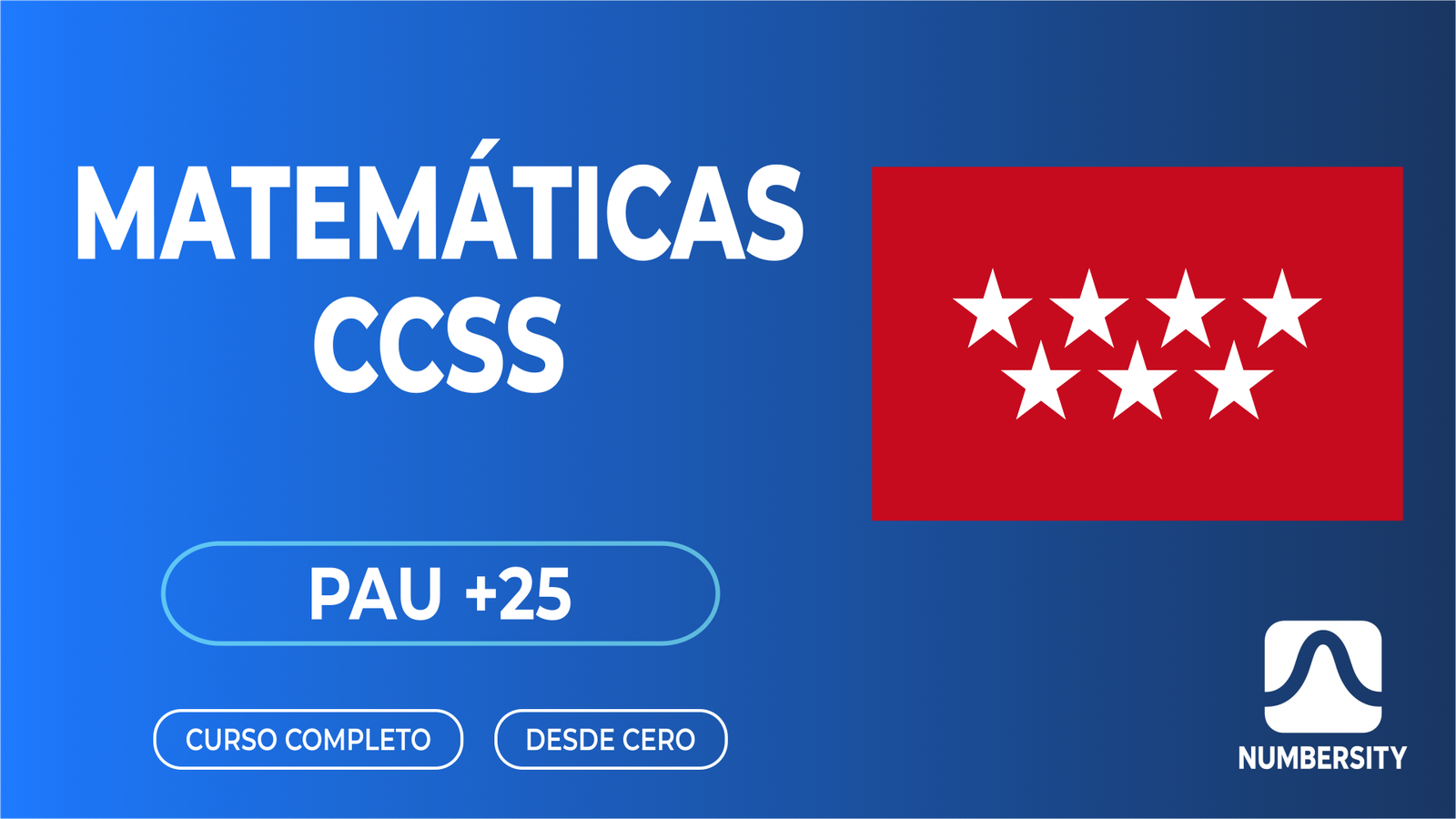 PAU +25 · Matemáticas CCSS · Madrid