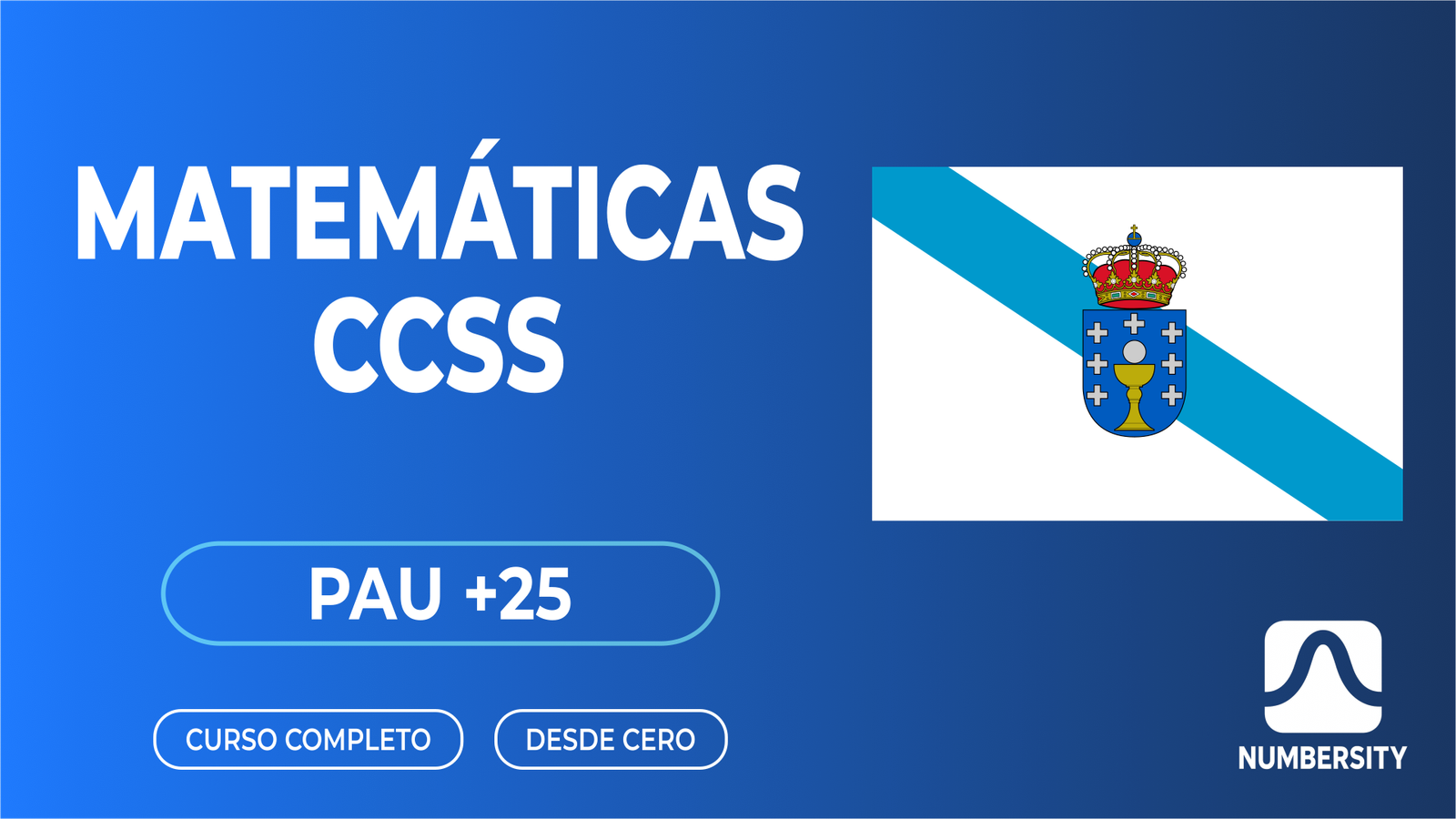 PAU +25 · Matemáticas CCSS · Galicia