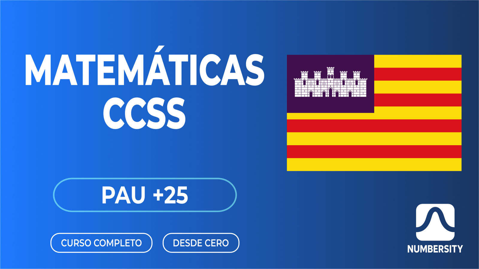 PAU +25 · Matemáticas CCSS · Illes Balears